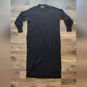 FP Beach Black Sweater Dress Size M